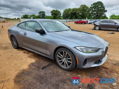 Czwarte zdjęcie samochodu z boku: 2022 BMW 430I VIN:WBA53AP06NCK17936 - miniatura