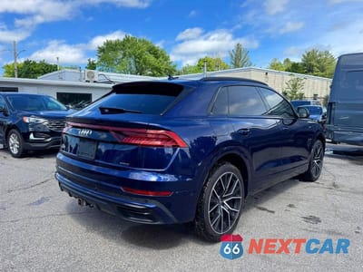 Czwarte zdjęcie samochodu z boku: 2019 AUDI Q8 PRESTIGE S-LINE VIN:WA1FVAF18KD029107 - miniatura