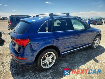 Trzecie zdjęcie samochodu z tyłu: 2014 AUDI Q5 PREMIUM PLUS VIN:WA1LFAFP5EA054685 - miniatura