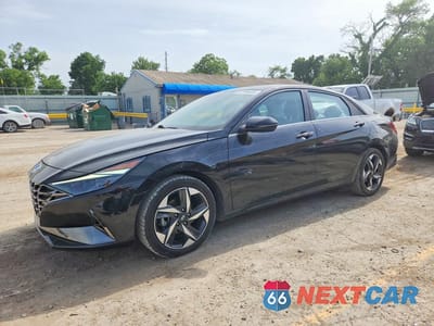 2022 HYUNDAI ELANTRA LIMITED 5NPLP4AG2NH072114 - główne zdjęcie licytacji z USA - miniatura