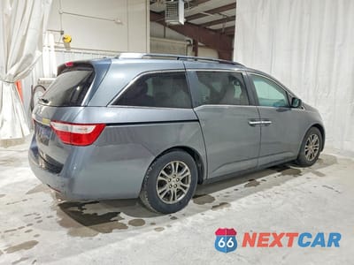 Trzecie zdjęcie samochodu z tyłu: 2013 HONDA ODYSSEY EXL VIN:5FNRL5H64DB023373 - miniatura