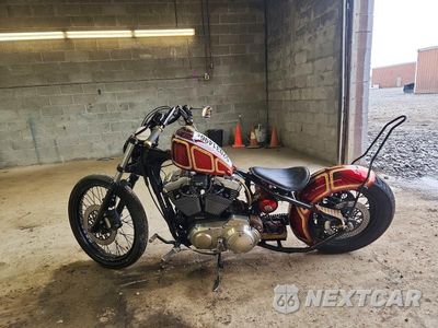 Trzecie zdjęcie samochodu z tyłu: 2000 HARLEY-DAVIDSON XL1200 C VIN:1HD1CGP19YK120154 - miniatura
