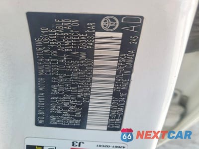 Zdjęcie 13 z 13 samochodu: 2010 TOYOTA COROLLA S VIN:2T1BU4EE4AC430307 - miniatura