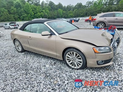 Czwarte zdjęcie samochodu z boku: 2010 AUDI A5 VIN:WAUVFAFH8BN013007 - miniatura