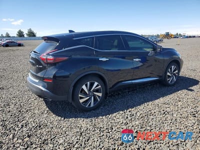 Trzecie zdjęcie samochodu z tyłu: 2022 NISSAN MURANO SL VIN:5N1AZ2CS3NC130696 - miniatura