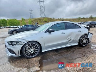 2022 MERCEDES-BENZ CLA AMG 35 4MATIC W1K5J5BB5NN302740 - główne zdjęcie licytacji z USA - miniatura