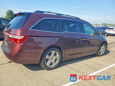 Trzecie zdjęcie samochodu z tyłu: 2012 HONDA ODYSSEY TOURING VIN:5FNRL5H93CB139740 - miniatura