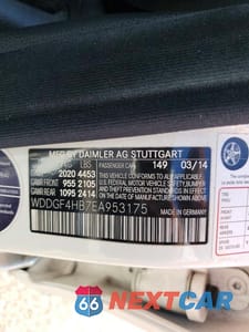 Zdjęcie 13 z 13 samochodu: 2014 MERCEDES-BENZ C 250 VIN:WDDGF4HB7EA953175 - miniatura