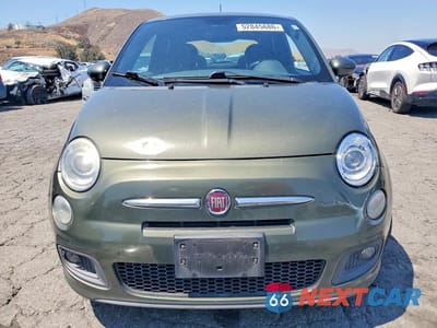 Piąte zdjęcie samochodu w środku: 2015 FIAT 500 SPORT VIN:3C3CFFBR7FT536518 - miniatura