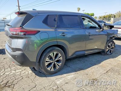 Trzecie zdjęcie samochodu z tyłu: 2021 NISSAN ROGUE SV VIN:5N1AT3BA2MC807090 - miniatura