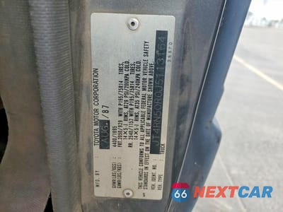 Zdjęcie 12 z 12 samochodu: 1988 TOYOTA PICKUP BASE VIN:JT4RN50R0J5113164 - miniatura