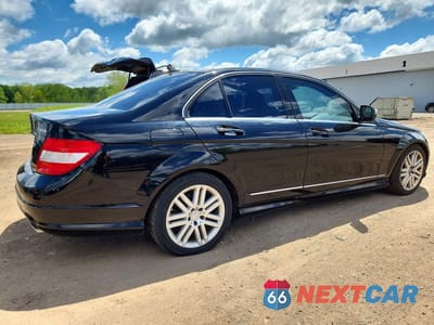 Trzecie zdjęcie samochodu z tyłu: 2009 MERCEDES-BENZ C 300 4MATIC VIN:WDDGF81X69F213350 - miniatura