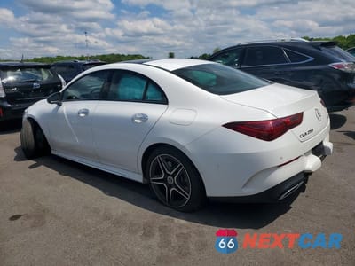 Drugie zdjęcie samochodu z przodu: 2025 MERCEDES-BENZ CLA 250 4MATIC VIN:W1K5J4HB6SN510686 - miniatura