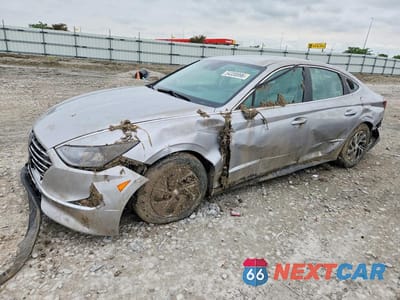 2021 HYUNDAI SONATA HYBRID BLUE KMHL24JJ5MA021492 - główne zdjęcie licytacji z USA - miniatura
