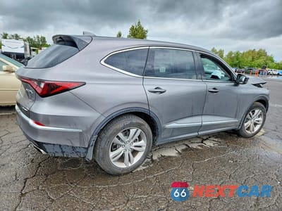 Trzecie zdjęcie samochodu z tyłu: 2025 ACURA MDX VIN:5J8YE1H32SL012338 - miniatura