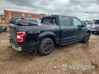 Trzecie zdjęcie samochodu z tyłu: 2018 FORD F150 SUPERCREW VIN:1FTEW1EB6JKE67871 - miniatura