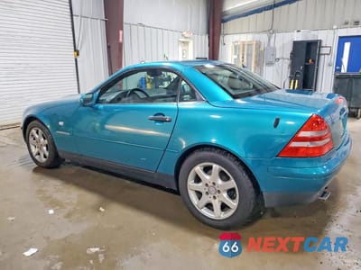 Drugie zdjęcie samochodu z przodu: 1998 MERCEDES-BENZ SLK 230 KOMPRESSOR VIN:WDBKK47F1WF059650 - miniatura