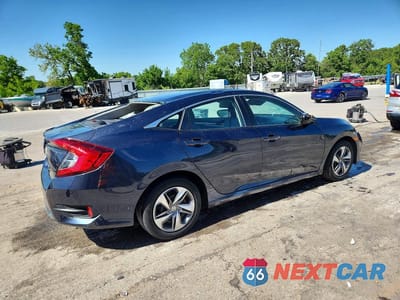 Trzecie zdjęcie samochodu z tyłu: 2019 HONDA CIVIC LX VIN:2HGFC2F65KH508831 - miniatura
