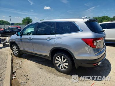 Drugie zdjęcie samochodu z przodu: 2020 HONDA PILOT EXL VIN:5FNYF6H59LB013985 - miniatura