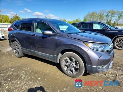 Czwarte zdjęcie samochodu z boku: 2019 HONDA CR-V EX VIN:5J6RW2H5XKL036422 - miniatura