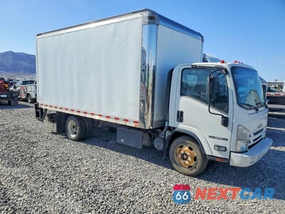 Czwarte zdjęcie samochodu z boku: 2016 ISUZU NPR XD BOX TRUCK VIN:JALC4W169G7K00317 - miniatura