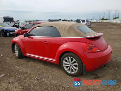 Drugie zdjęcie samochodu z przodu: 2014 VOLKSWAGEN BEETLE VIN:3VW5L7AT8EM804871 - miniatura