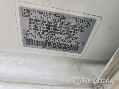 Zdjęcie 12 z 12 samochodu: 2015 NISSAN SENTRA SR VIN:3N1AB7AP7FY345224 - miniatura