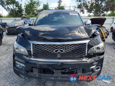 Piąte zdjęcie samochodu w środku: 2015 INFINITI QX80 BASE VIN:JN8AZ2NE3F9087671 - miniatura