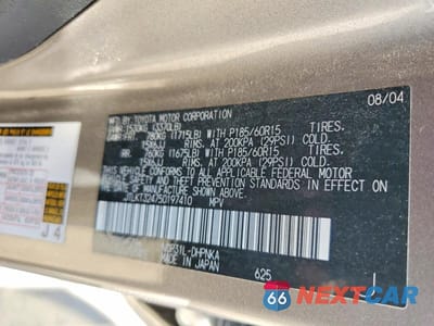 Zdjęcie 14 z 14 samochodu: 2005 TOYOTA SCION XB VIN:JTLKT324750197410 - miniatura