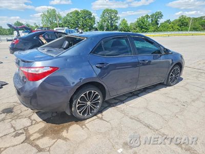 Trzecie zdjęcie samochodu z tyłu: 2014 TOYOTA COROLLA S PREMIUM VIN:5YFBURHE3EP037803 - miniatura