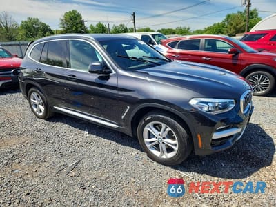 Czwarte zdjęcie samochodu z boku: 2020 BMW X3 XDRIVE30I VIN:5UXTY5C08L9C04223 - miniatura