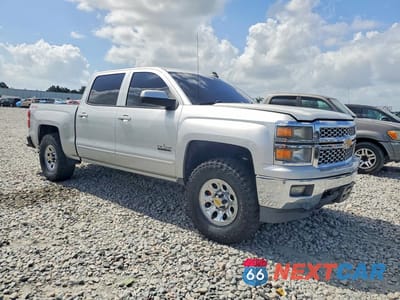 Czwarte zdjęcie samochodu z boku: 2015 CHEVROLET SILVERADO K1500 LT VIN:3GCUKREC0FG194701 - miniatura