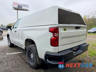 Trzecie zdjęcie samochodu z tyłu: 2023 CHEVROLET SILVERADO C1500 VIN:3GCNAAEK4PG358422 - miniatura
