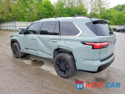 Drugie zdjęcie samochodu z przodu: 2025 TOYOTA SEQUOIA 1794 EDITION VIN:7SVAAABA7SX063528 - miniatura