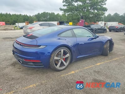 Trzecie zdjęcie samochodu z tyłu: 2021 PORSCHE 911 CARRERA S VIN:WP0AB2A94MS221585 - miniatura