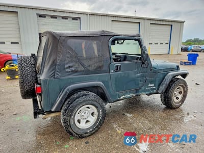 Trzecie zdjęcie samochodu z tyłu: 2006 JEEP WRANGLER X VIN:1J4FA39S06P735763 - miniatura