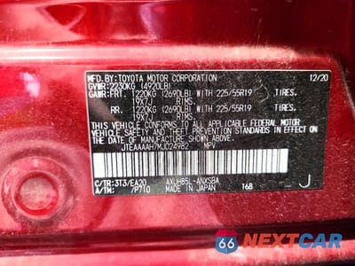 Zdjęcie 13 z 13 samochodu: 2021 TOYOTA VENZA LIMITED VIN:JTEAAAAH7MJ024982 - miniatura