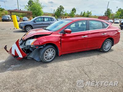 2014 NISSAN SENTRA S 3N1AB7AP0EL680241 - główne zdjęcie licytacji z USA - miniatura
