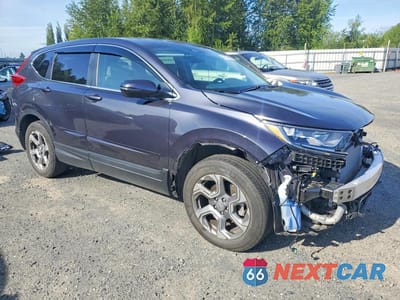 Czwarte zdjęcie samochodu z boku: 2017 HONDA CR-V EXL VIN:5J6RW2H81HL074690 - miniatura