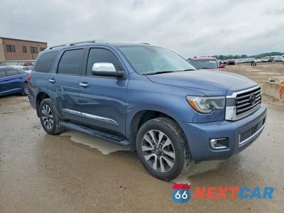 Czwarte zdjęcie samochodu z boku: 2020 TOYOTA SEQUOIA LIMITED VIN:5TDJY5G19LS180492 - miniatura