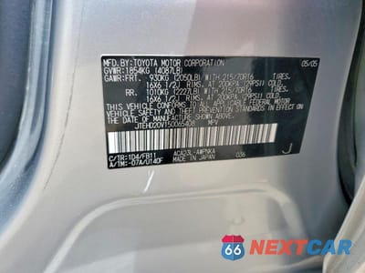 Zdjęcie 14 z 14 samochodu: 2005 TOYOTA RAV4 BASE VIN:JTEHD20V150065408 - miniatura