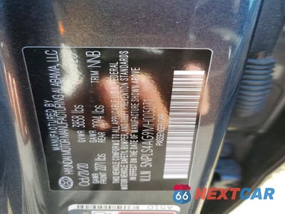 Zdjęcie 12 z 12 samochodu: 2021 HYUNDAI ELANTRA SEL VIN:5NPLS4AG9MH005071 - miniatura
