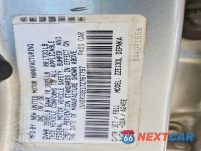 Zdjęcie 12 z 12 samochodu: 2007 TOYOTA COROLLA LE VIN:1NXBR32E17Z767797 - miniatura