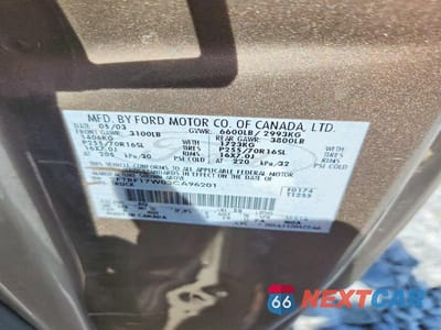 Zdjęcie 12 z 12 samochodu: 2003 FORD F150 VIN:2FTRF17W03CA96201 - miniatura
