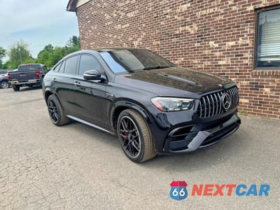 Czwarte zdjęcie samochodu z boku: 2024 MERCEDES-BENZ GLE COUPE 63 S 4MATIC AMG VIN:4JGFD8KB1RB117482 - miniatura