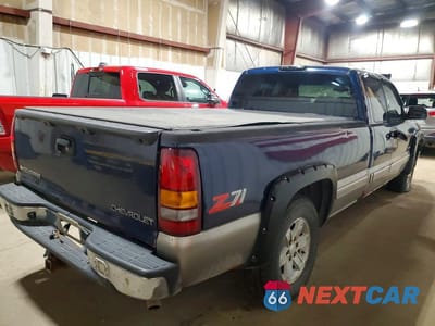 Trzecie zdjęcie samochodu z tyłu: 1999 CHEVROLET SILVERADO K1500 VIN:1GCEK19T6XE235454 - miniatura