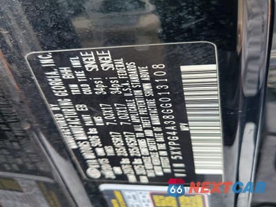 Zdjęcie 13 z 13 samochodu: 2016 KIA SORENTO LX VIN:5XYPG4A38GG013108 - miniatura