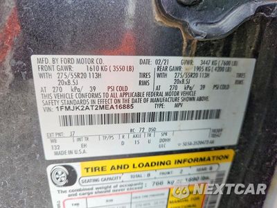 Zdjęcie 13 z 13 samochodu: 2021 FORD EXPEDITION MAX LIMITED VIN:1FMJK2AT2MEA16885 - miniatura
