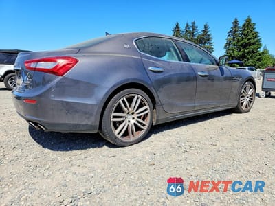 Trzecie zdjęcie samochodu z tyłu: 2014 MASERATI GHIBLI S VIN:ZAM57RTA7E1113595 - miniatura