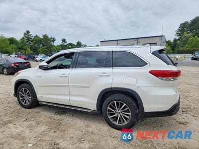 Drugie zdjęcie samochodu z przodu: 2017 TOYOTA HIGHLANDER HYBRID XLE VIN:5TDJGRFH0HS022896 - miniatura